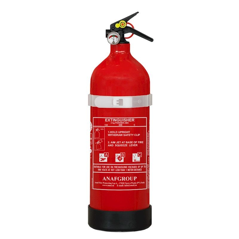 Extintor 2 kg ABC – Eficacia 13A 89B C
