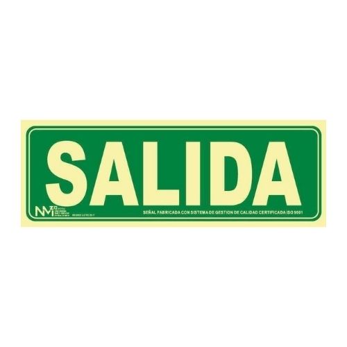 Señal Salida Fotoluminescente Clase B