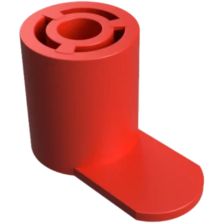 Precinto tipo tapón 3,5 mm color rojo - Cod. 17.070