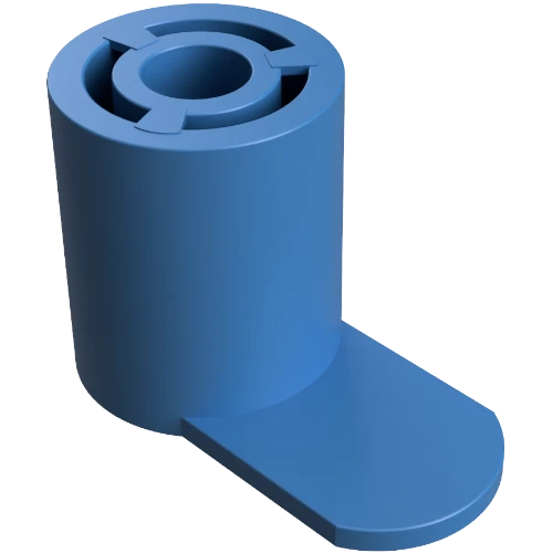 Precinto tipo tapón 3,5 mm color azul – Cod. 17.075