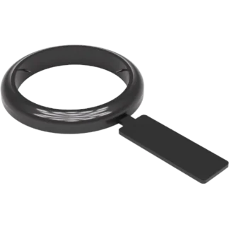 Junta de cierre 1 a 12 kg con lengüeta 30x39 mm color negro - Cod. 17.105