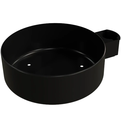 Peana de plástico con acoplamiento mixto botella ø150 mm – Cod. 17.850