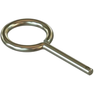 Anilla de seguridad perforada 3,5 x 28 (1 a 3 kg) - Cod. 18.004