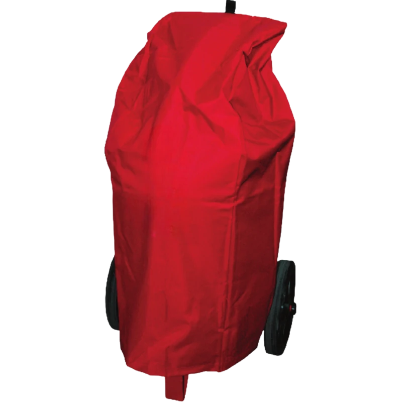Funda para extintor móvil (carro) 25 y 50 kg 40 x 98 cm con visor PVC – Cod. 18.815