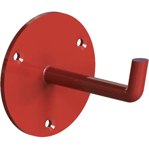 Soporte mural para extintores de CO2 2 y 5 kg – Cod. C-54007.00